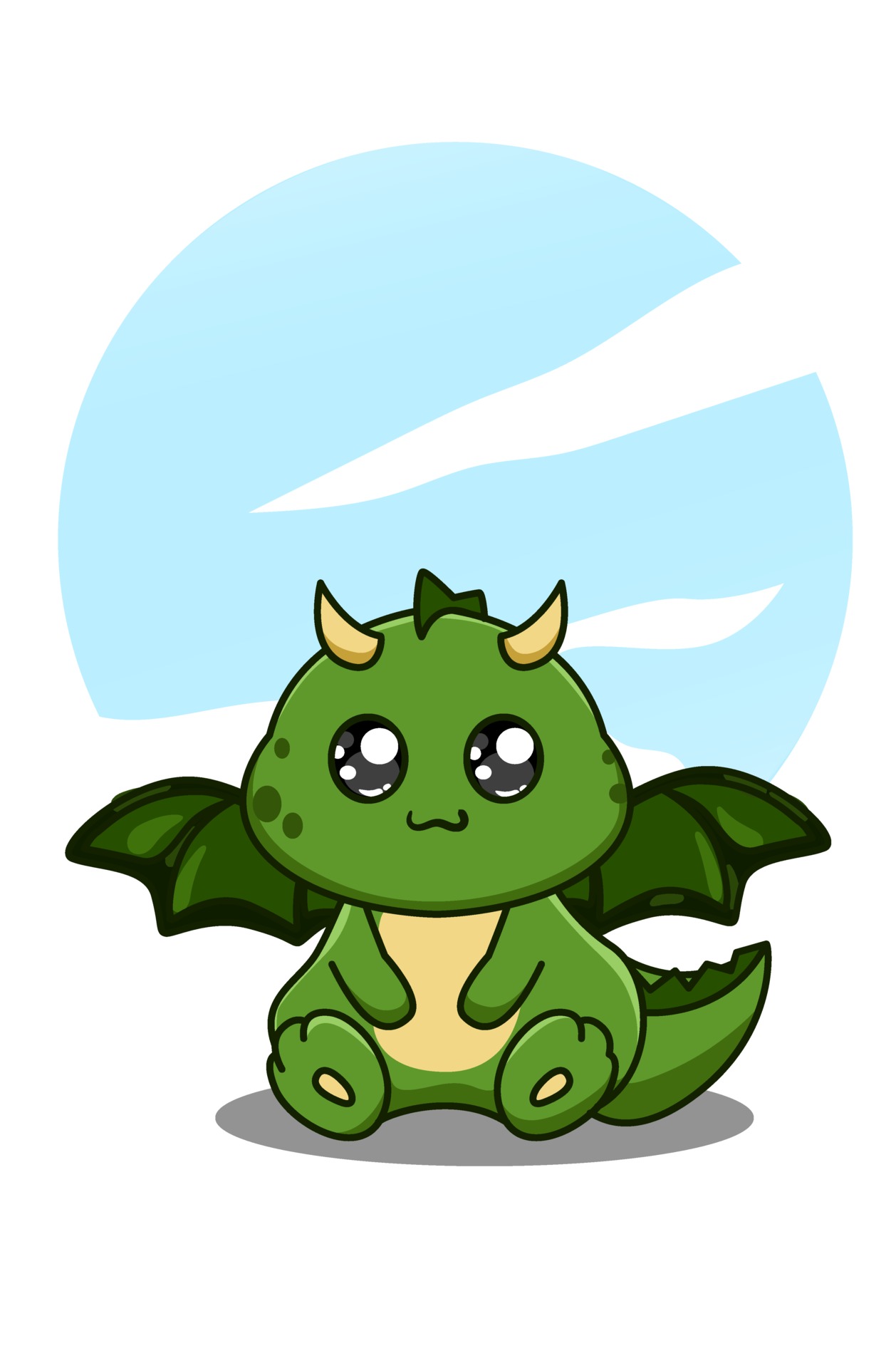 Cute And Happy Baby Dinosaur Cartoon Illustration Vector Art At Vecteezy Cute And Happy Baby Dinosaur Cartoon Illustration Vector Art At Vecteezy