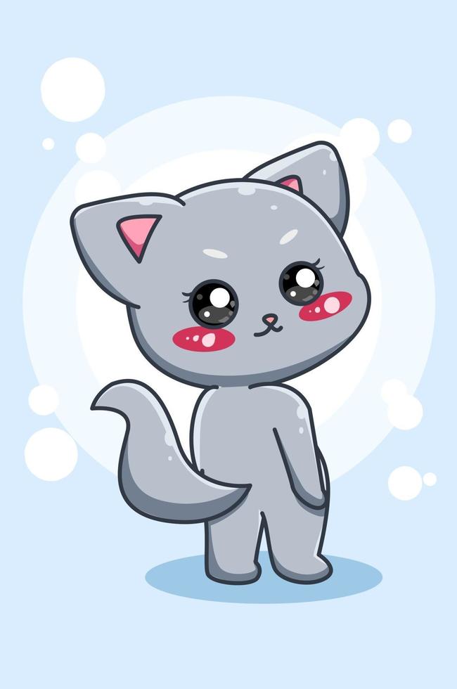 cute and funny cat cartoon illustration 2155983 Vector Art at Vecteezy cute and funny cat cartoon illustration 2155983 Vector Art at Vecteezy