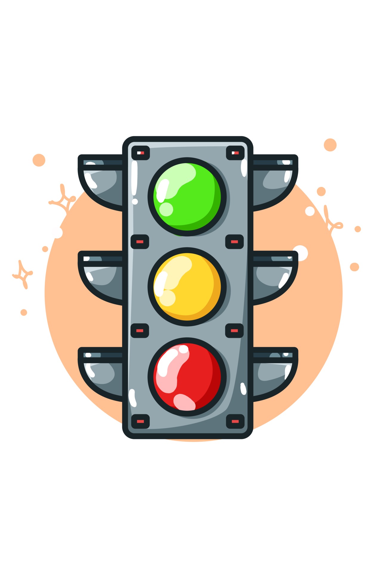 Traffic Light Stock Illustration  Download Image Now  Drawing  Activity  Stoplight Cartoon  iStock