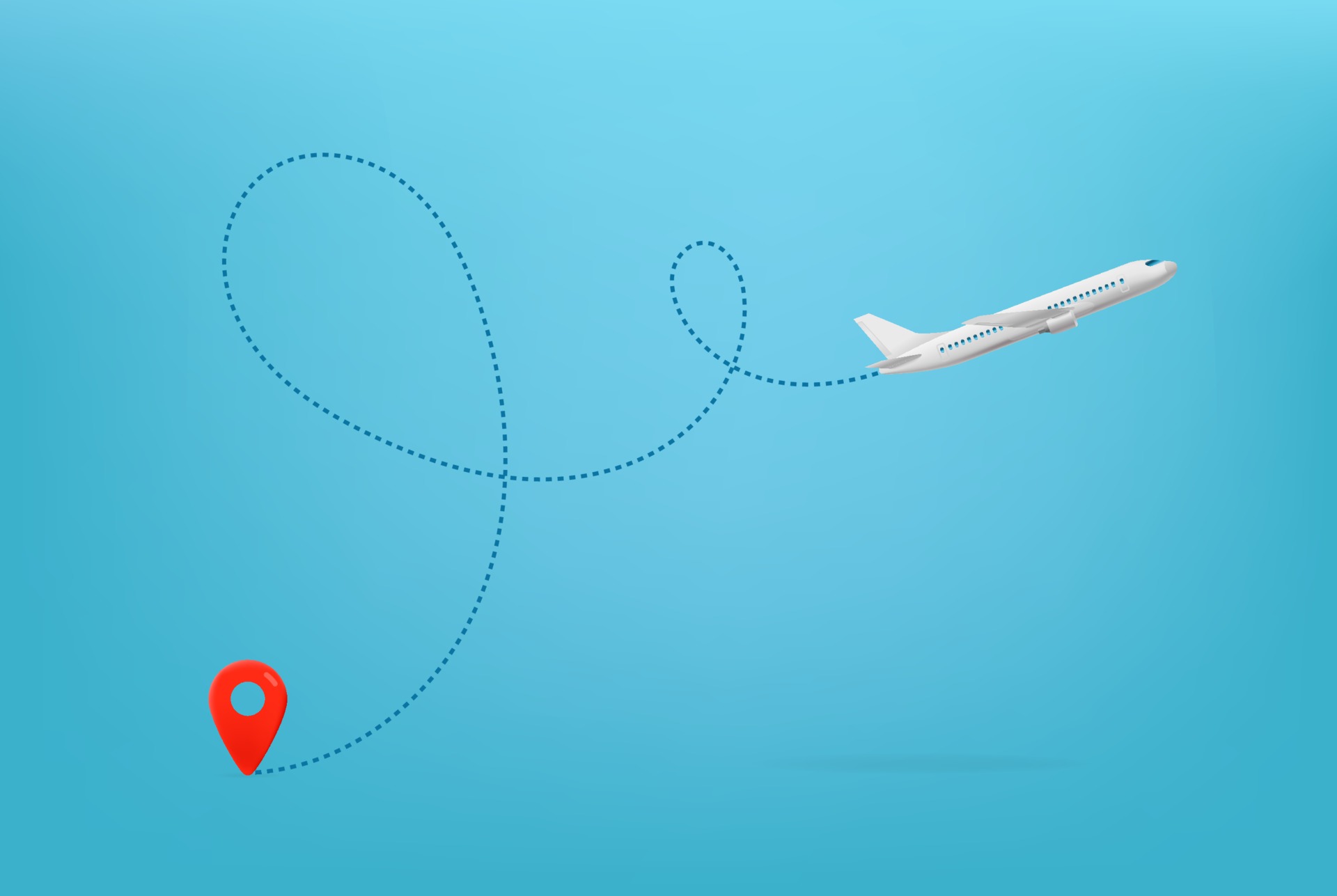Modern aircraft path. Summer travel vector illustration 2157121 Vector Art at Vecteezy Modern aircraft path. Summer travel vector illustration 2157121 Vector Art at Vecteezy