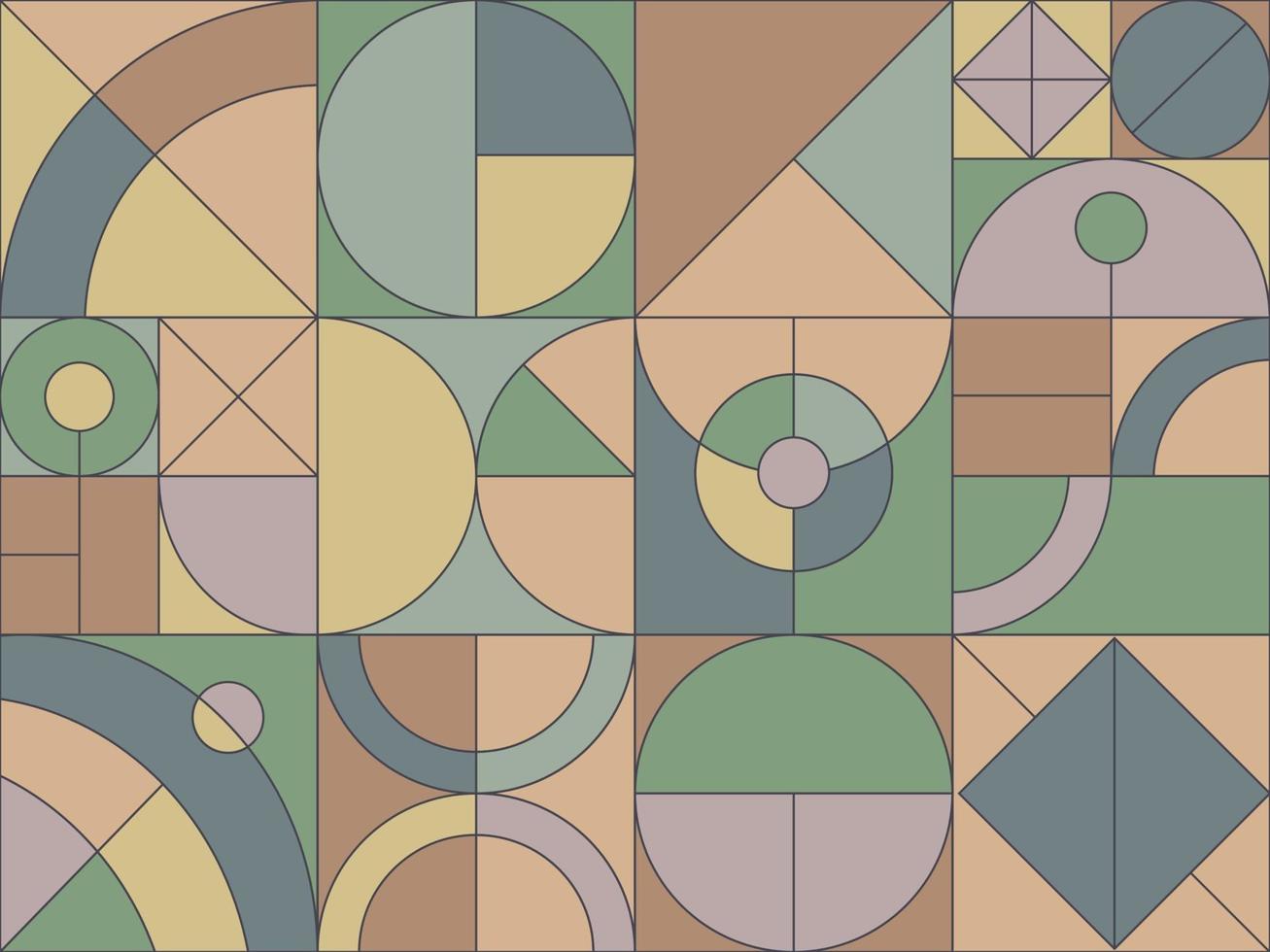 Geometric Grid Background vector