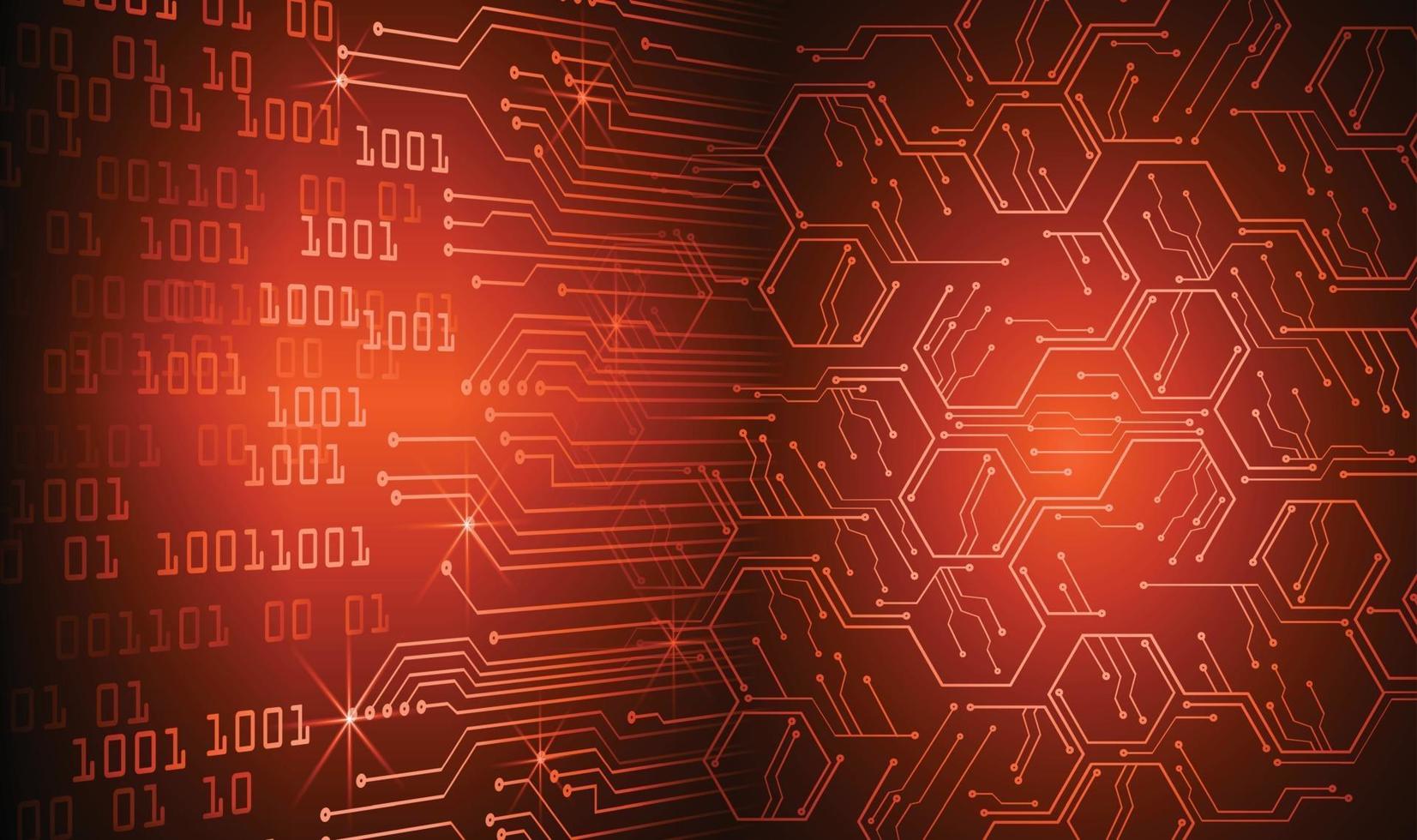 cyber circuit future technology concept background vector