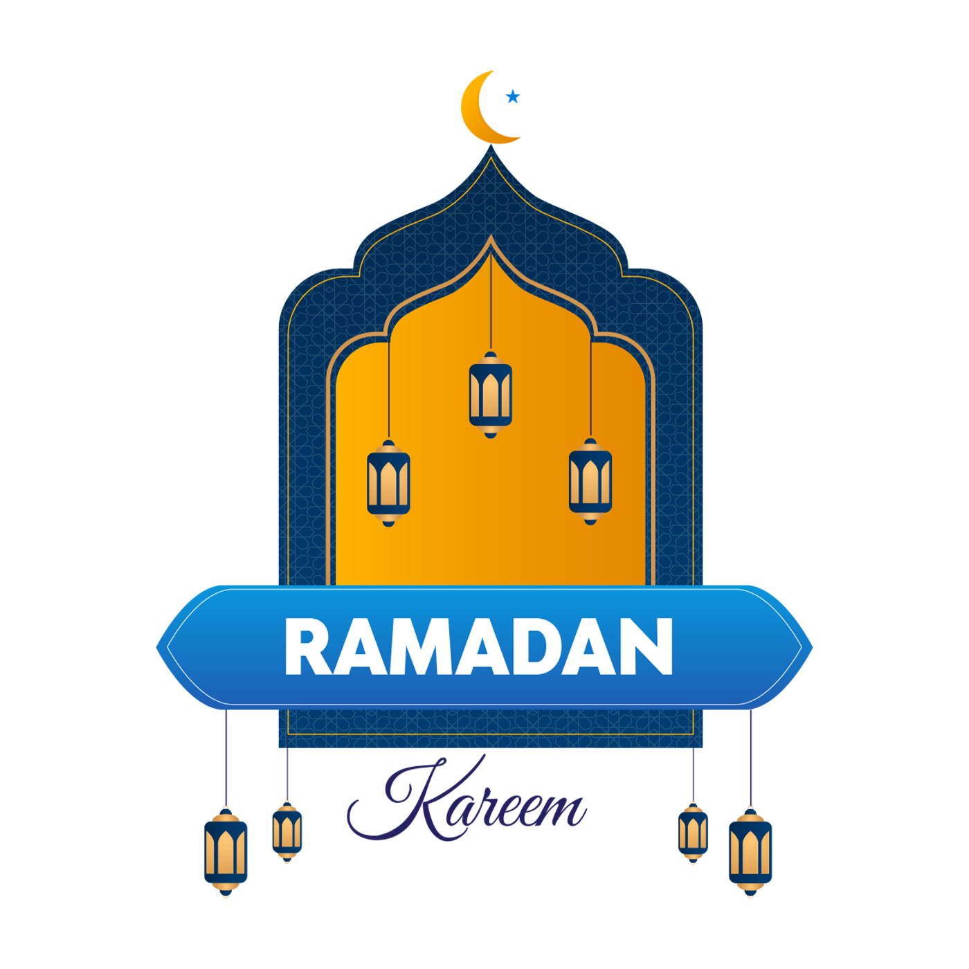 Ramadan Kareem Mubarak Wallpaper 2157935 Vector Art At Vecteezy
