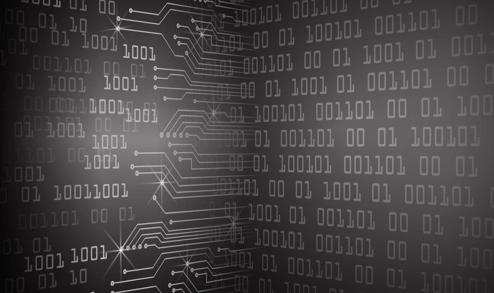 cyber circuit future technology concept background vector