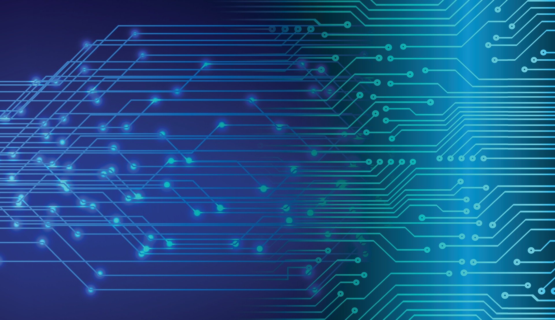 Blue cyber circuit future technology concept background 2158033 Vector