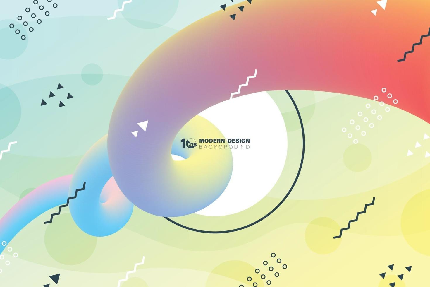 Abstract fluid minimal design of line wavy pattern cover background. illustration vector eps10