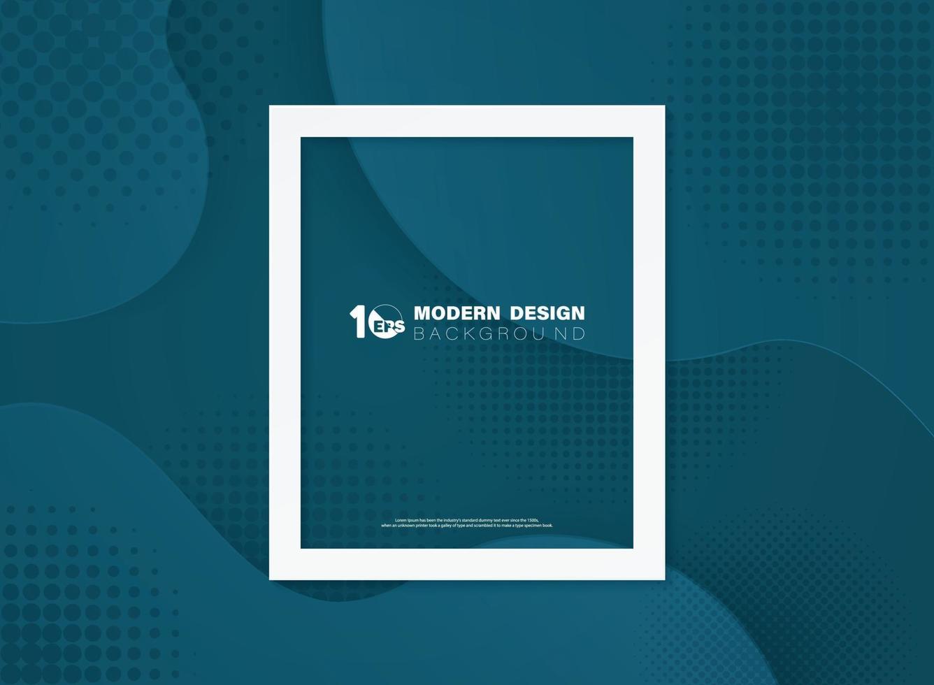 Abstract blue overlap design template mock up background. illustration vector eps10