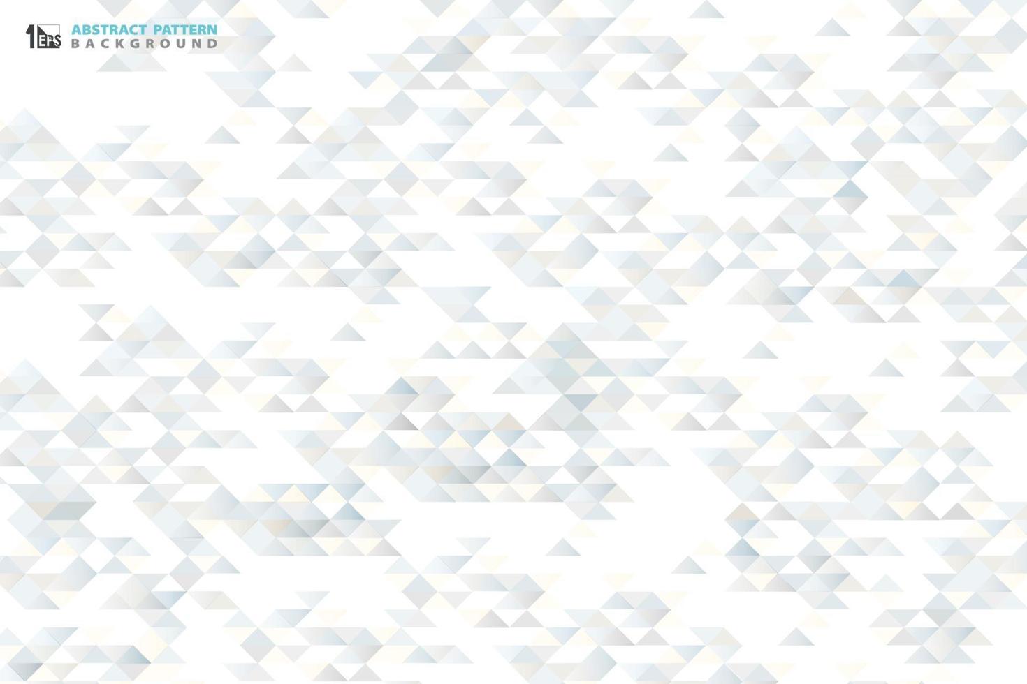 Abstract small triangle pattern decoration design background. illustration vector eps10