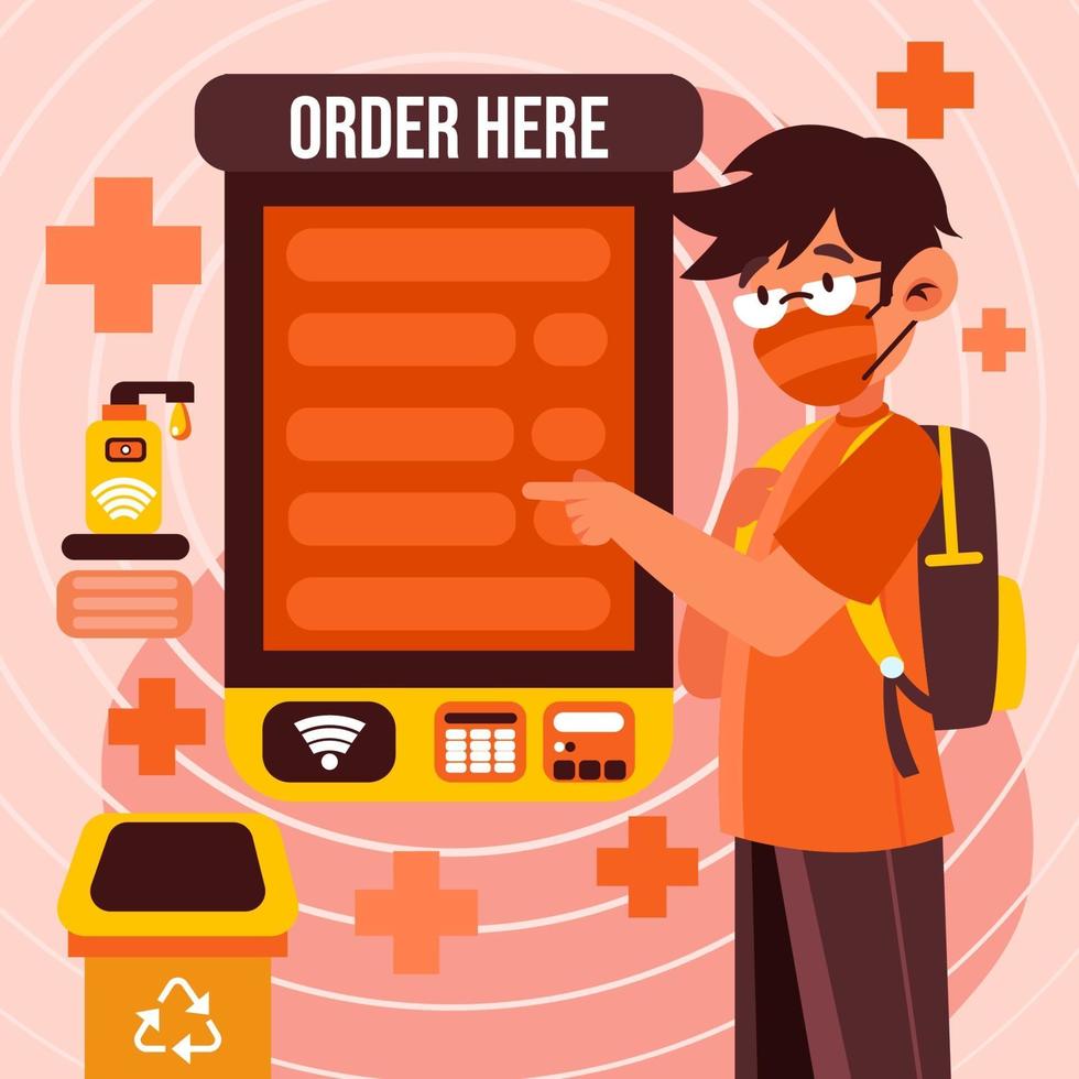 The New Technology of Service Order vector