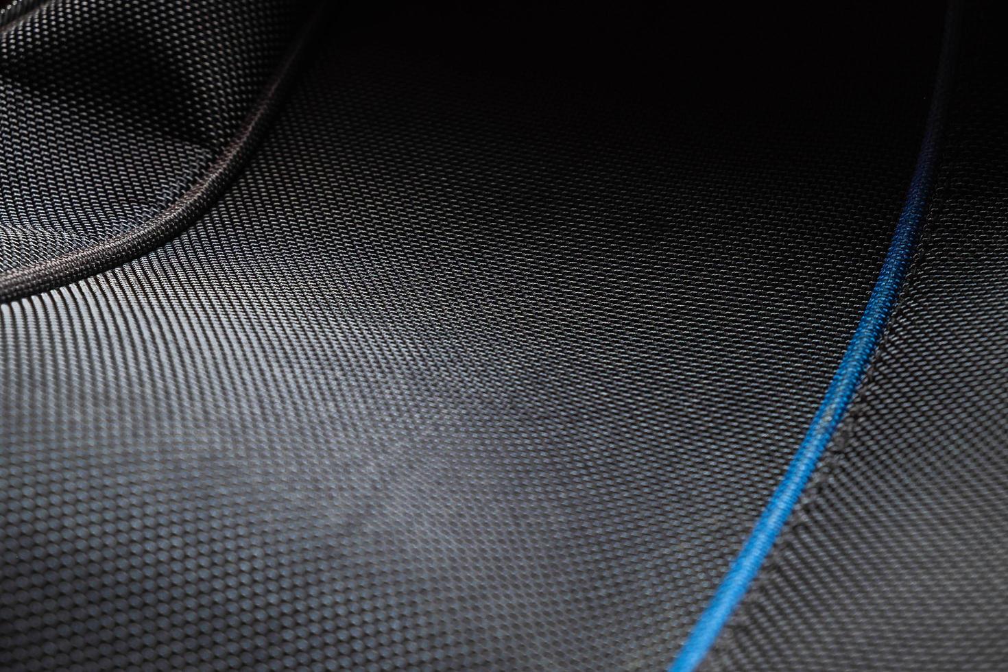 Close-up of black textile photo
