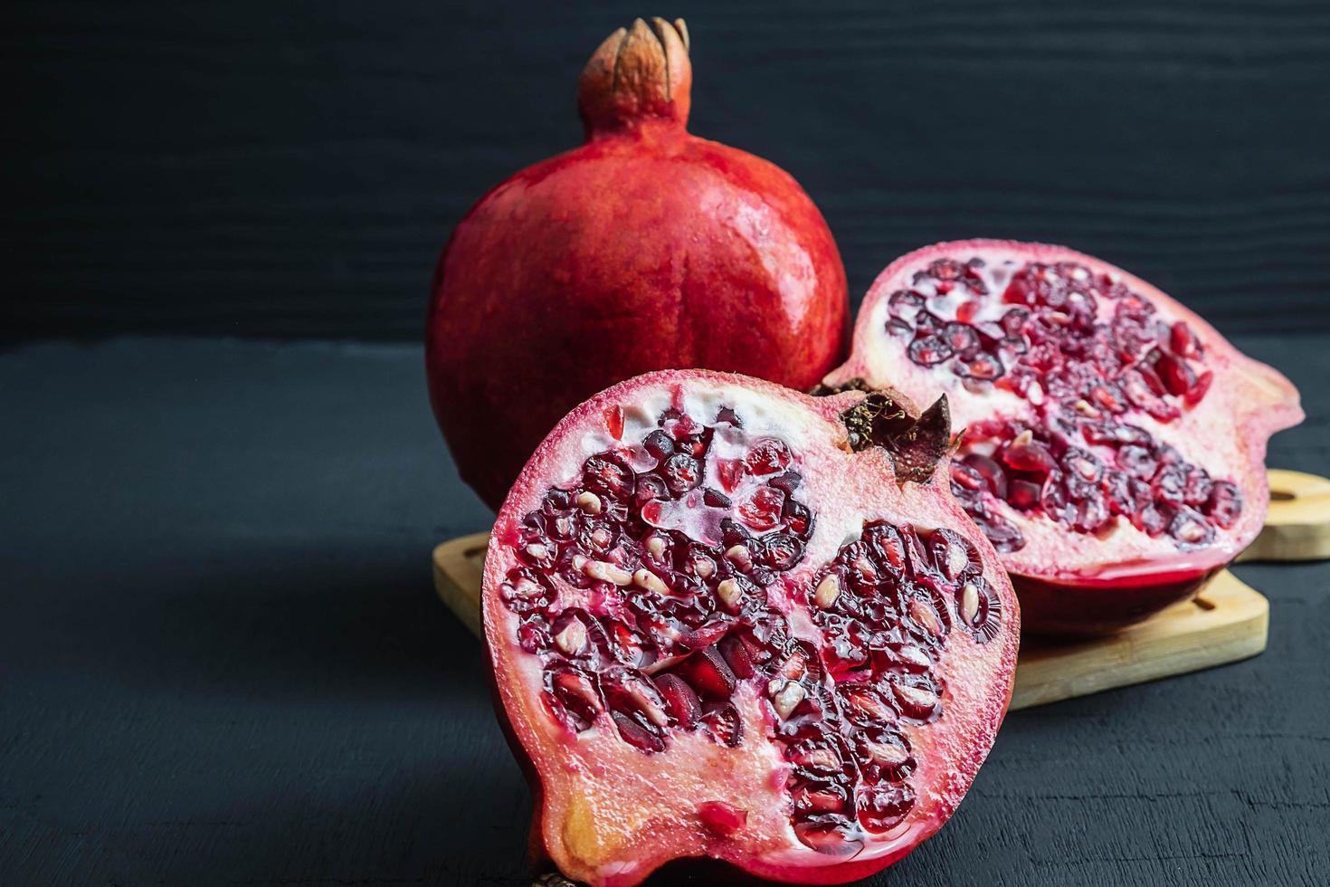 Close-up of pomegranate photo