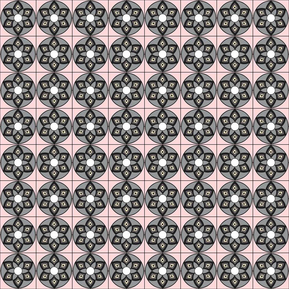 Ethnic Vector Pattern Background