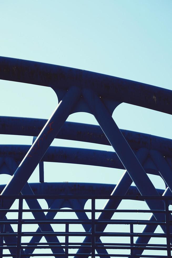 Bridge architecture on the street photo