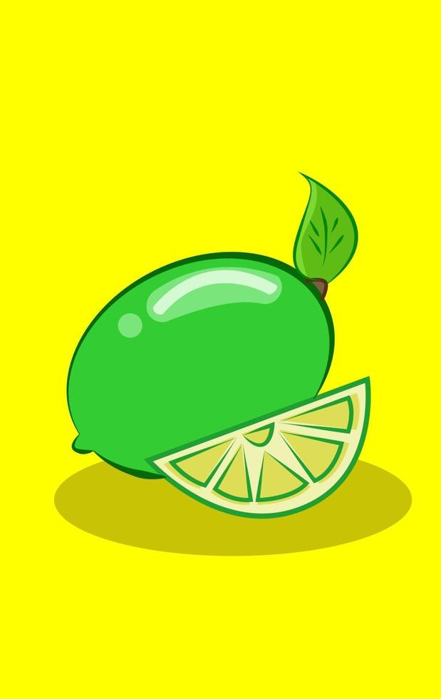 lime vector illustration