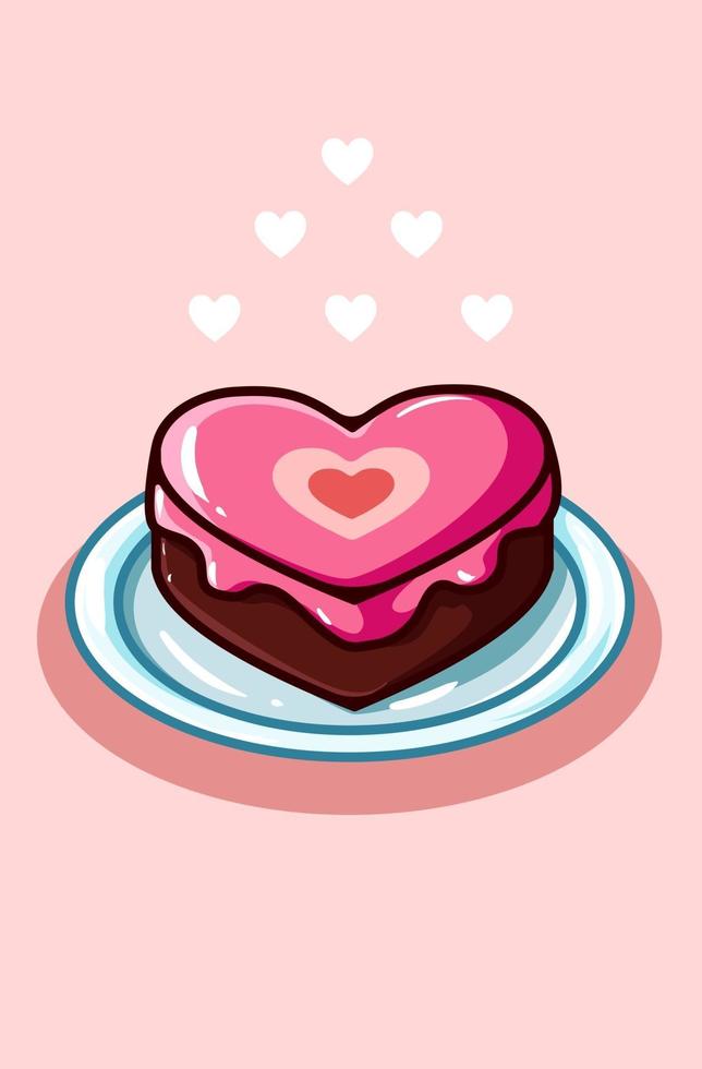 pastel de amor ilustración de dibujos animados de san valentín 2160378 Vector en Vecteezy pastel de amor ilustración de dibujos animados de san valentín 2160378 Vector en Vecteezy