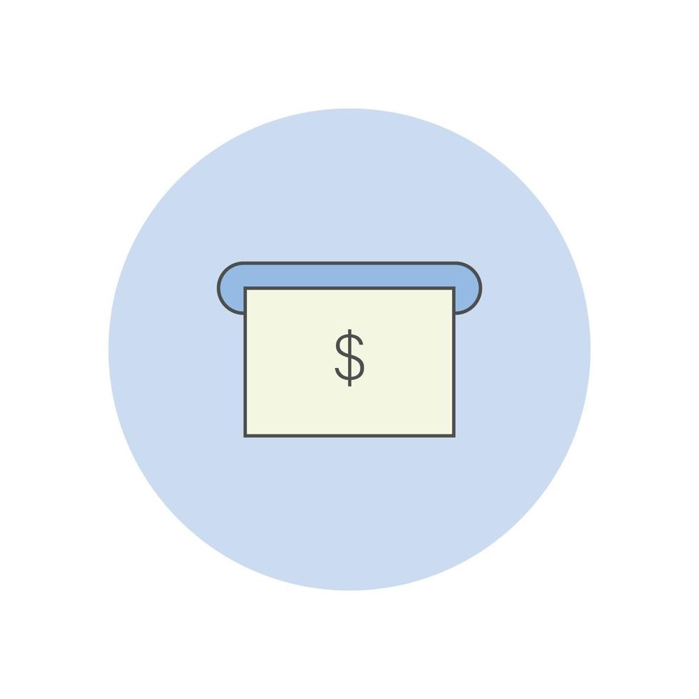 cash earning vector icon set illustration