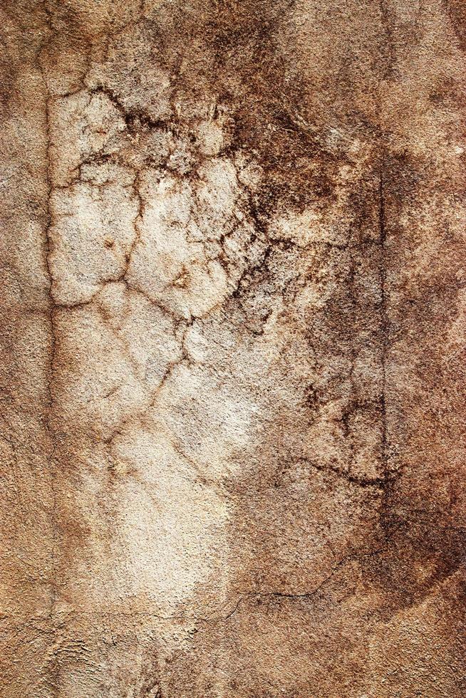 Cracked rustic wall photo