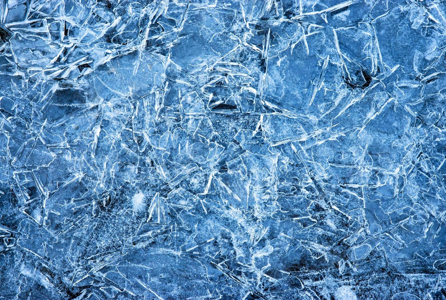 superficie de hielo azul abstracto foto