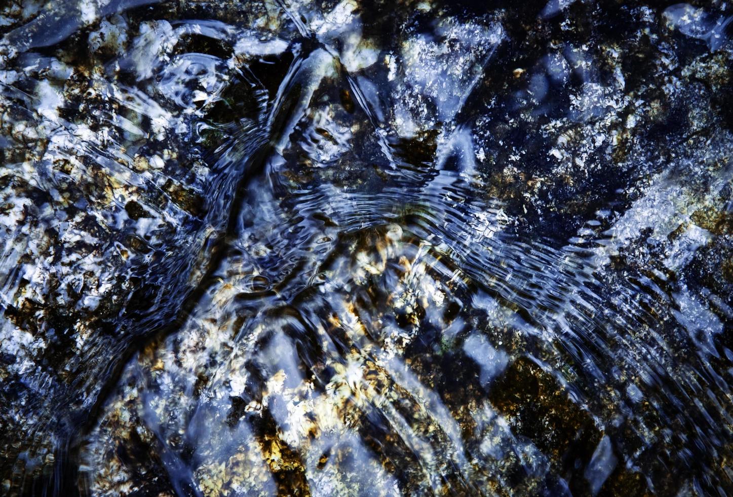 ondas de agua oscura foto