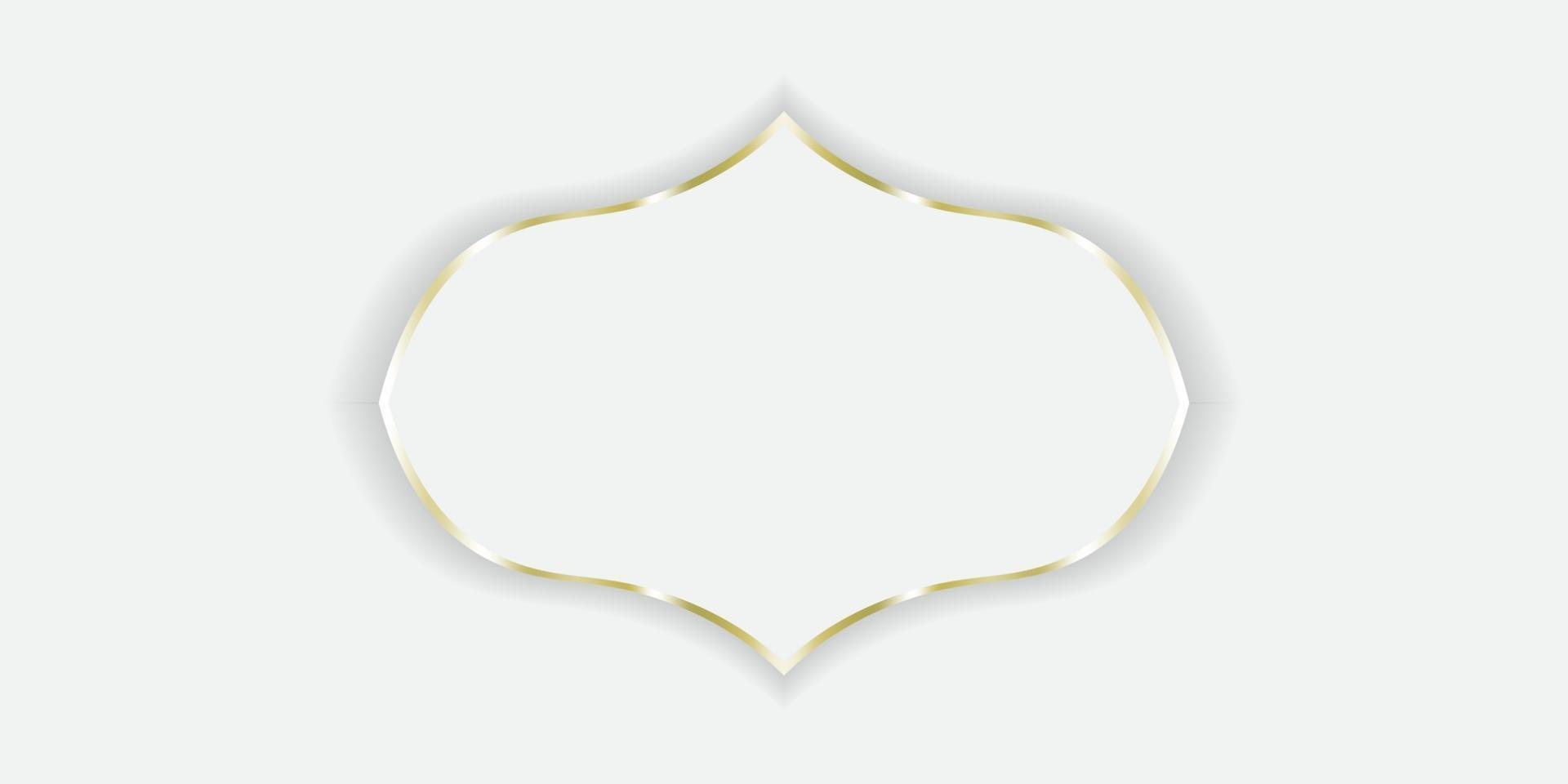 Modern abstract light gold background vector