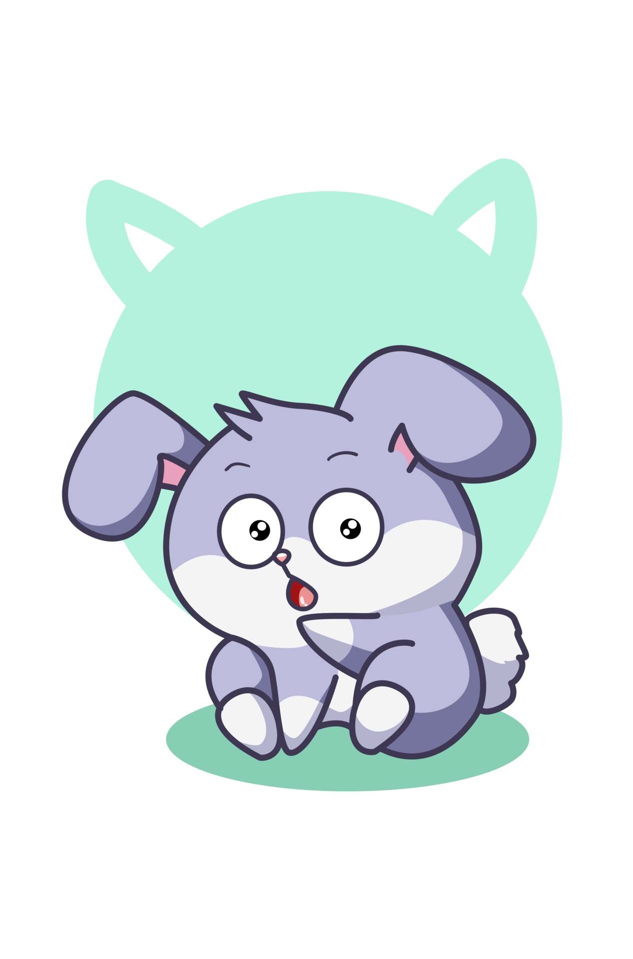 Cute shock purple rabbit illustration 2161700 Vector Art at Vecteezy Cute shock purple rabbit illustration 2161700 Vector Art at Vecteezy