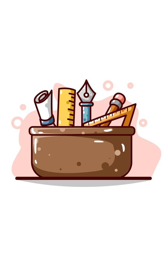 Design toolbox illustration hand drawing vector