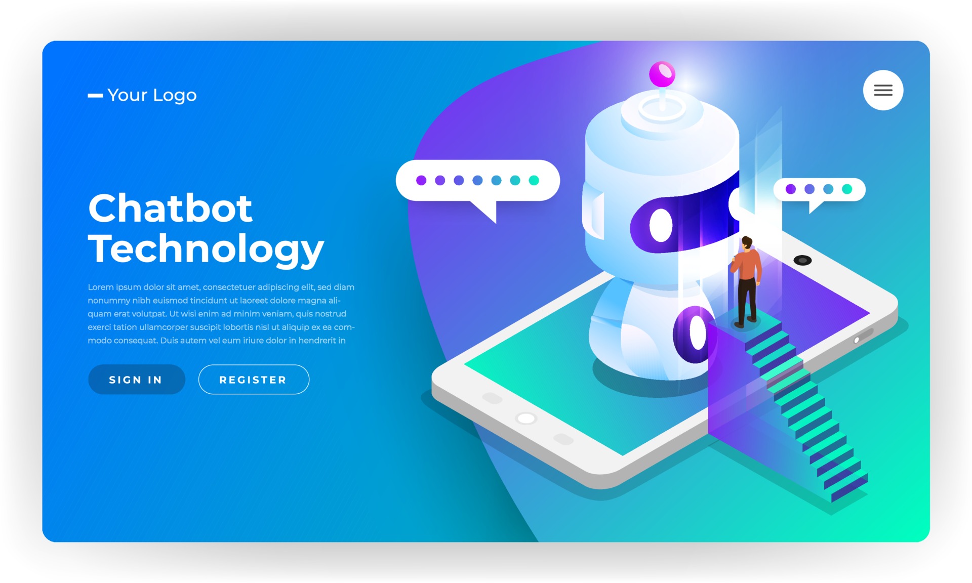 Artificial Intelligence Chatbot Vector Art At Vecteezy Artificial Intelligence Chatbot Vector Art At Vecteezy