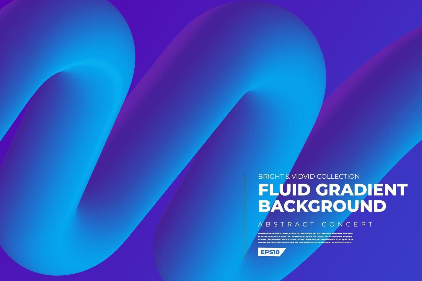 Fluid Gradient Background vector