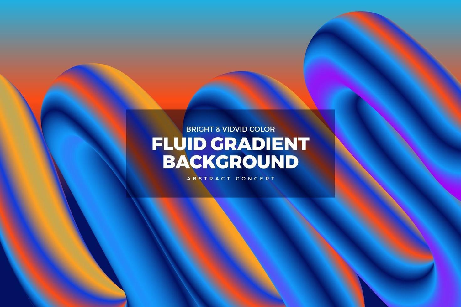 Fluid Vivid Gradient Background vector