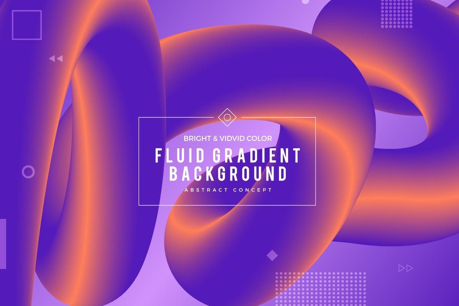 Fluid Vivid Gradient Background vector