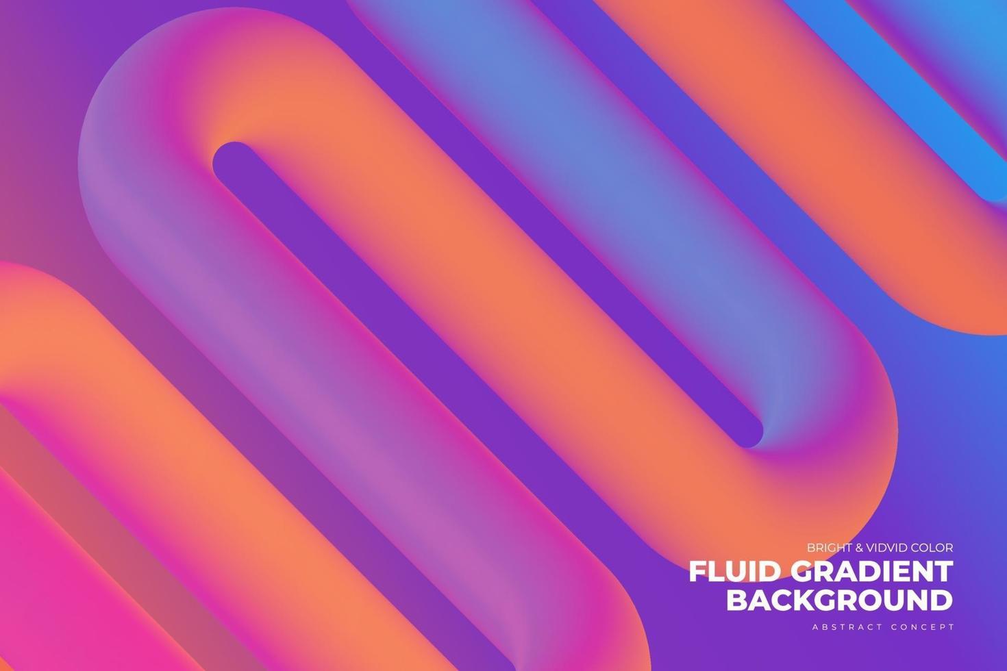 Fluid Vivid Gradient Background vector