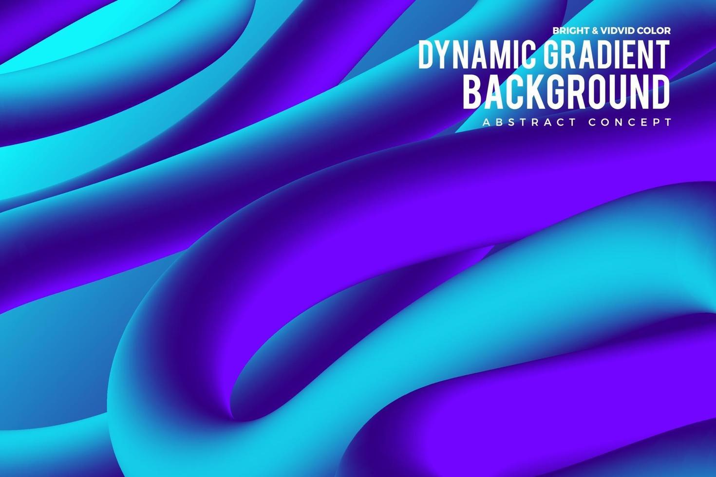 Fluid Vivid Gradient Background vector