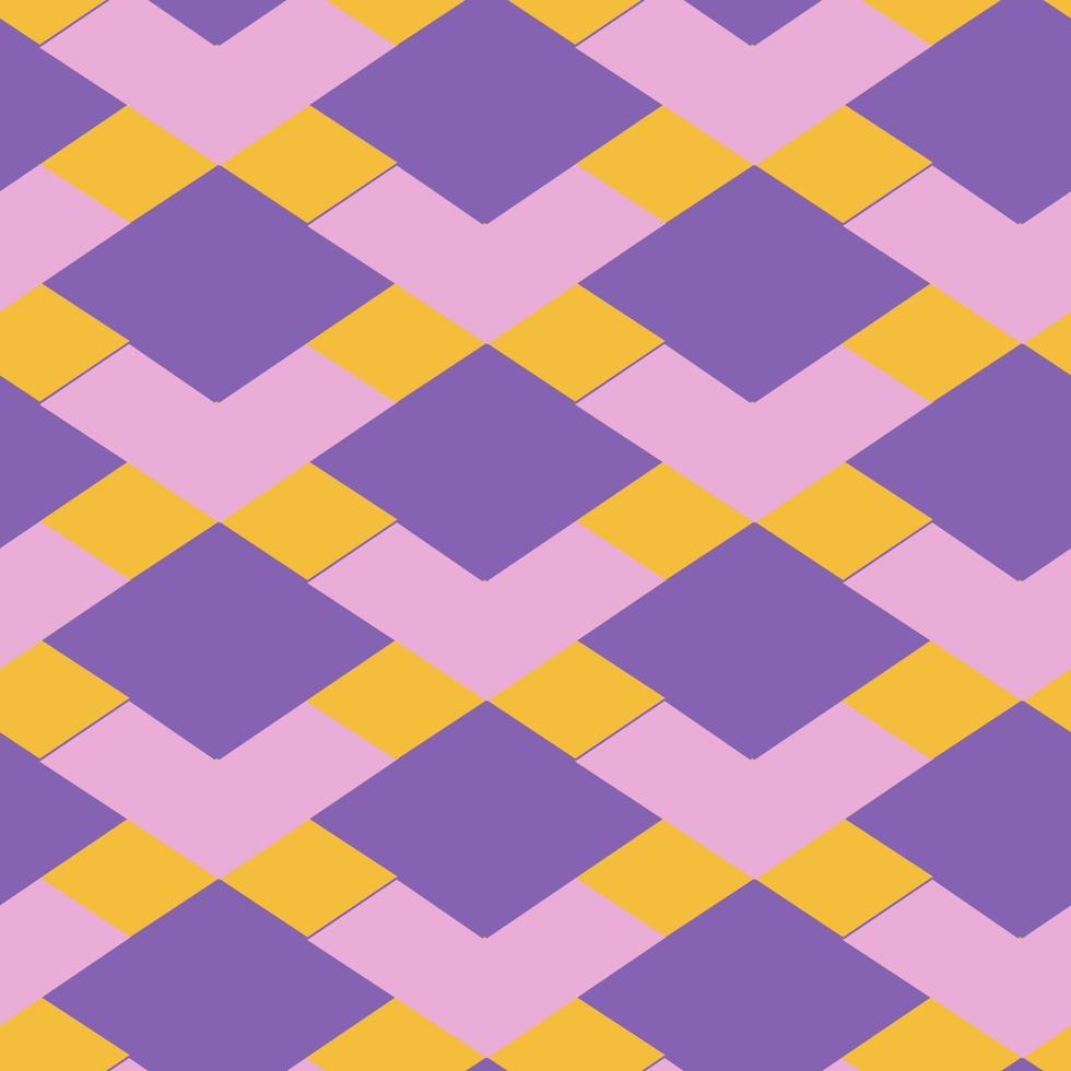 Seamless patterns with abstract ornament vector