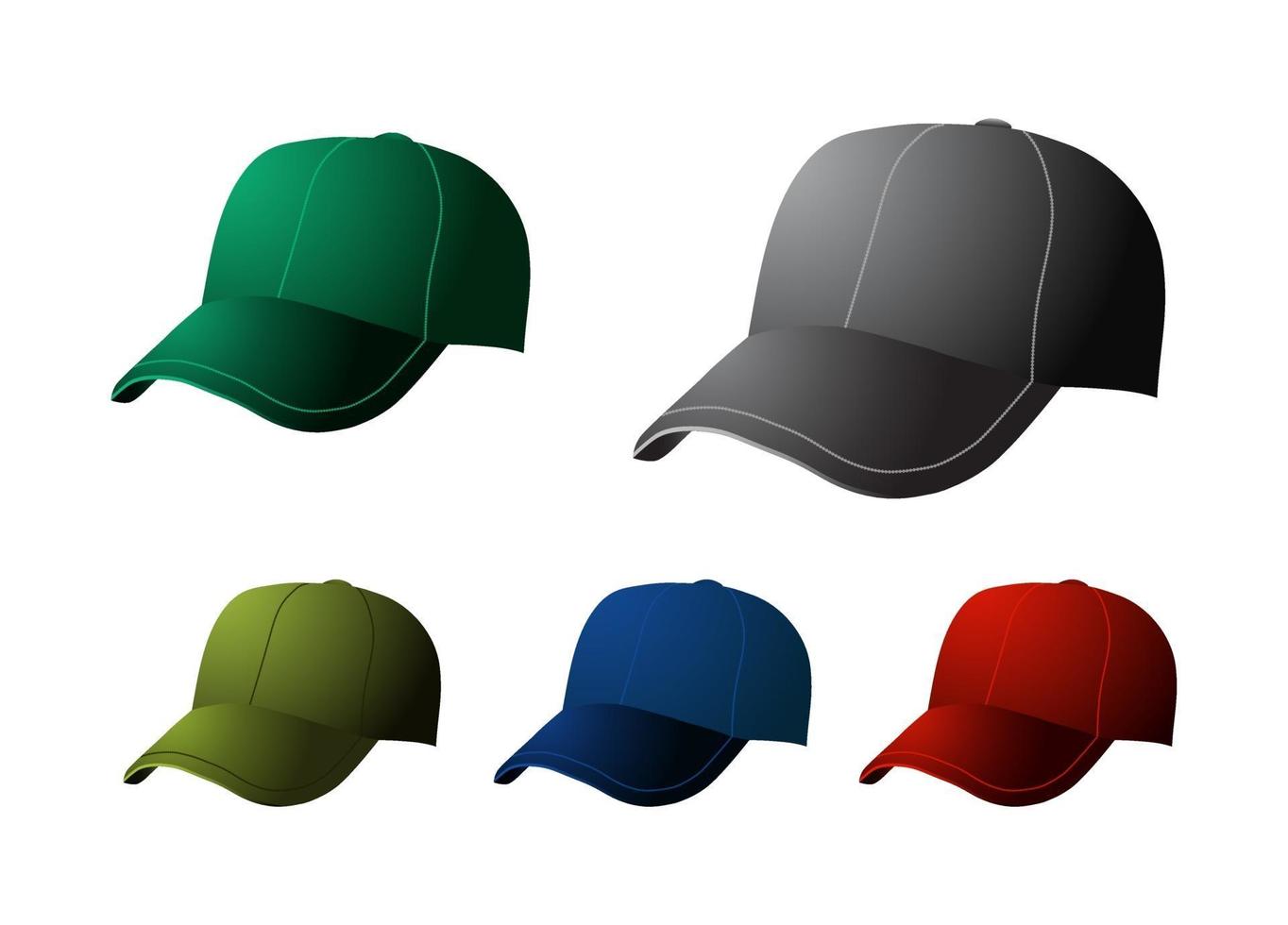 baseball cap icon vector