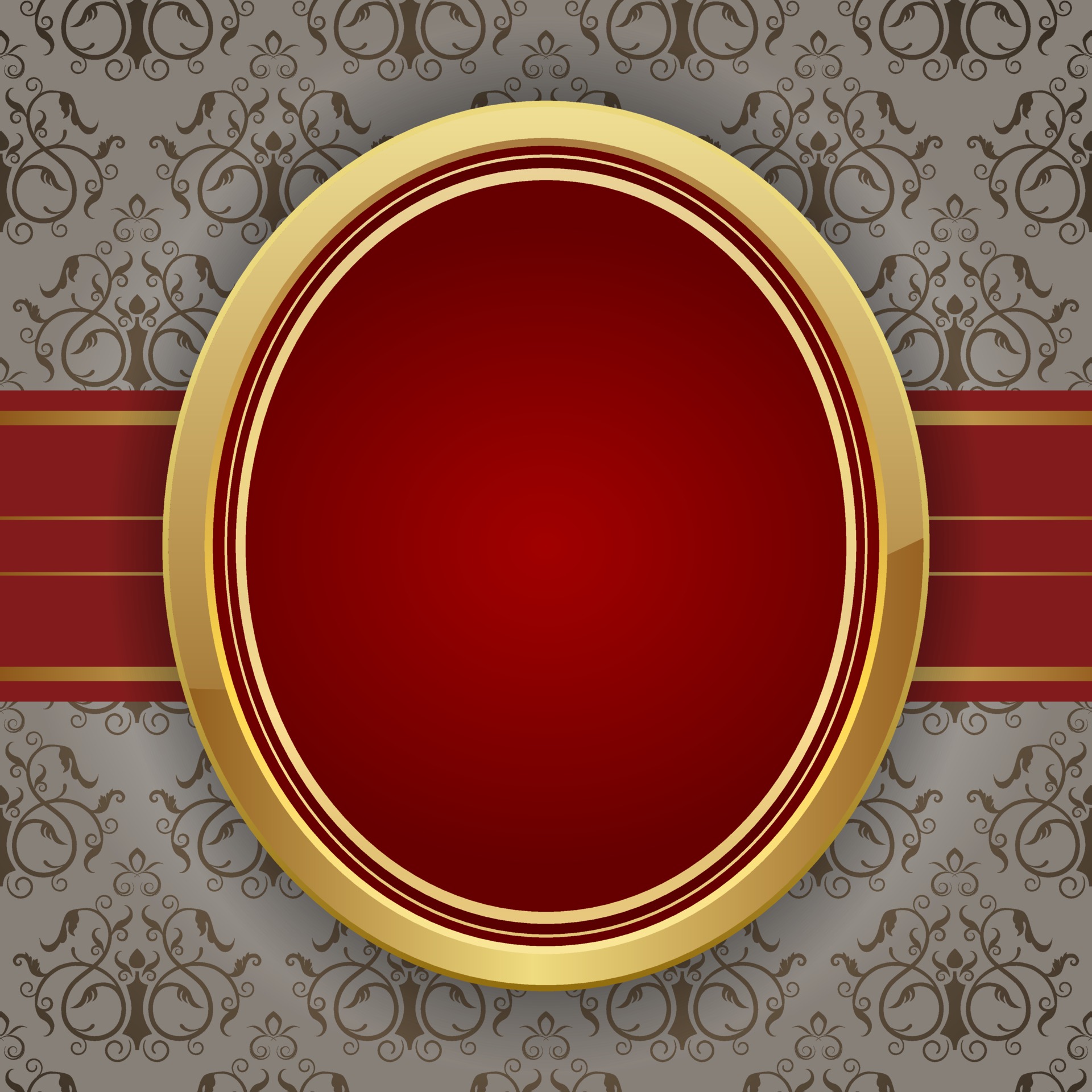 gold and red vintage background