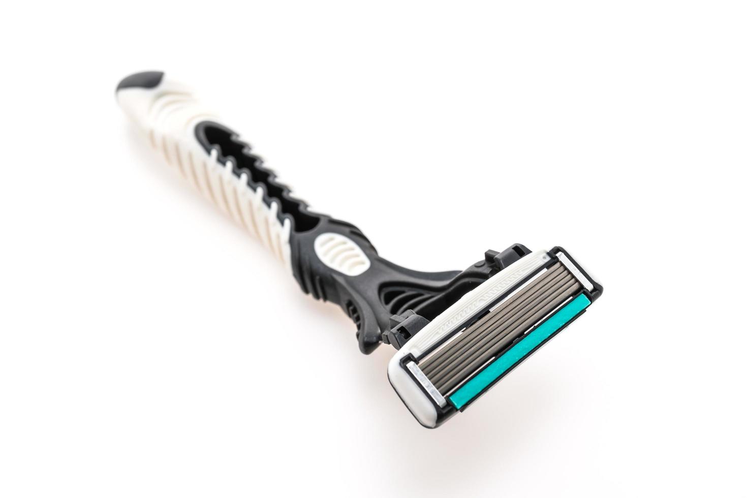 Razor on white background photo