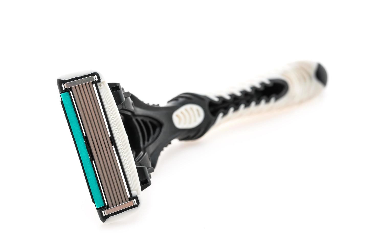 Razor on white background photo