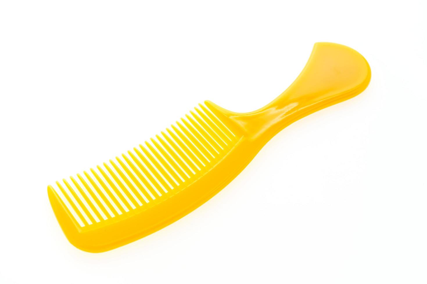 Plastic hair comb photo