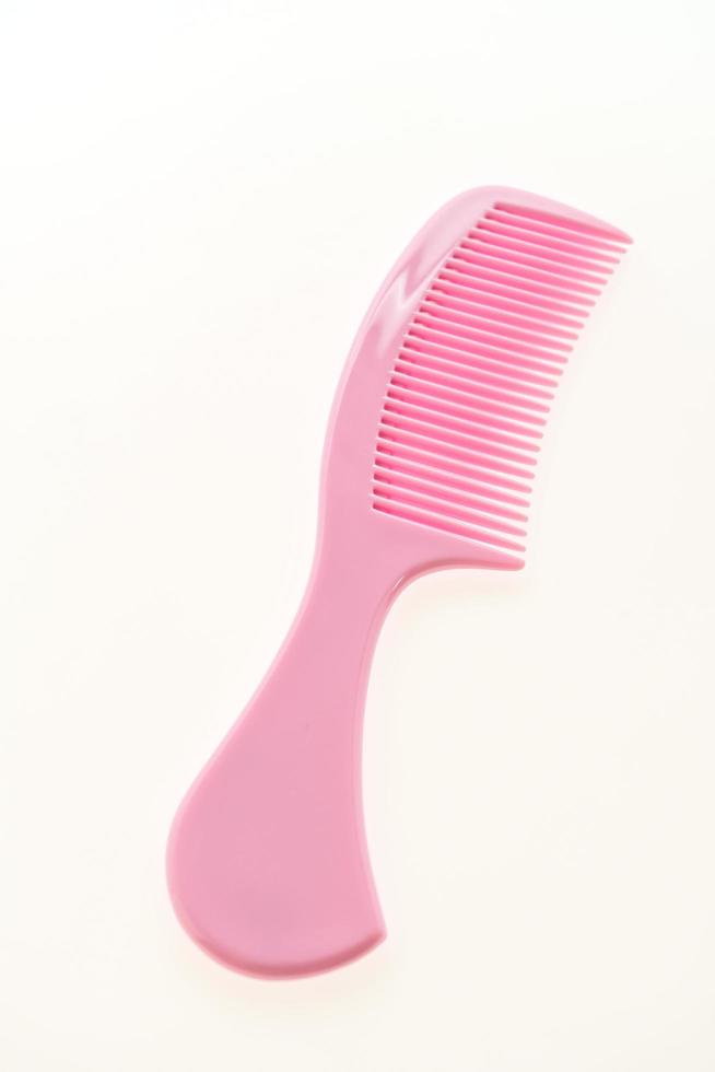 Plastic hair comb photo