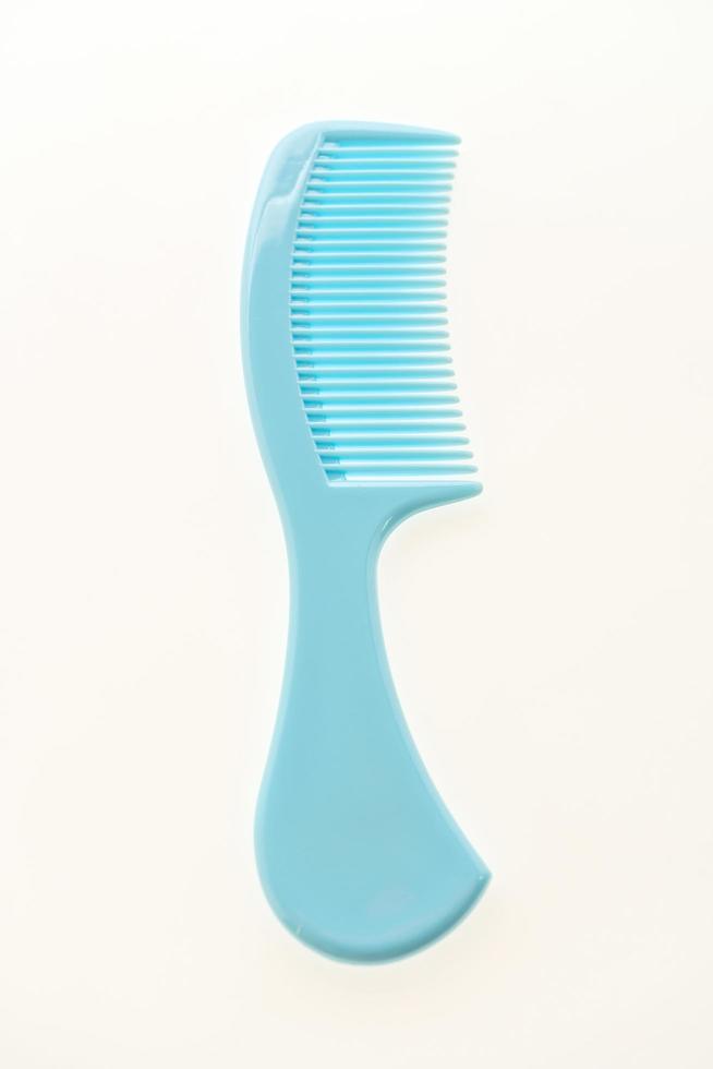 Plastic hair comb photo