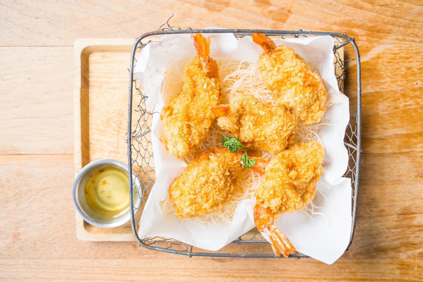 Fried shrimp ball photo