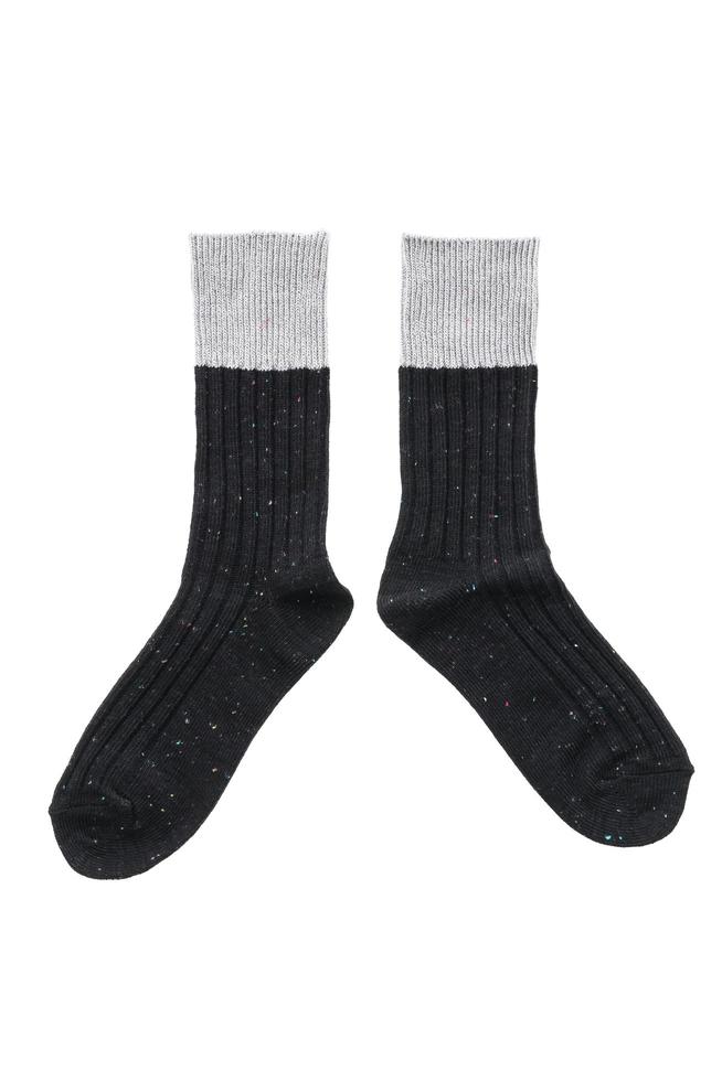 Sock isolated on white photo