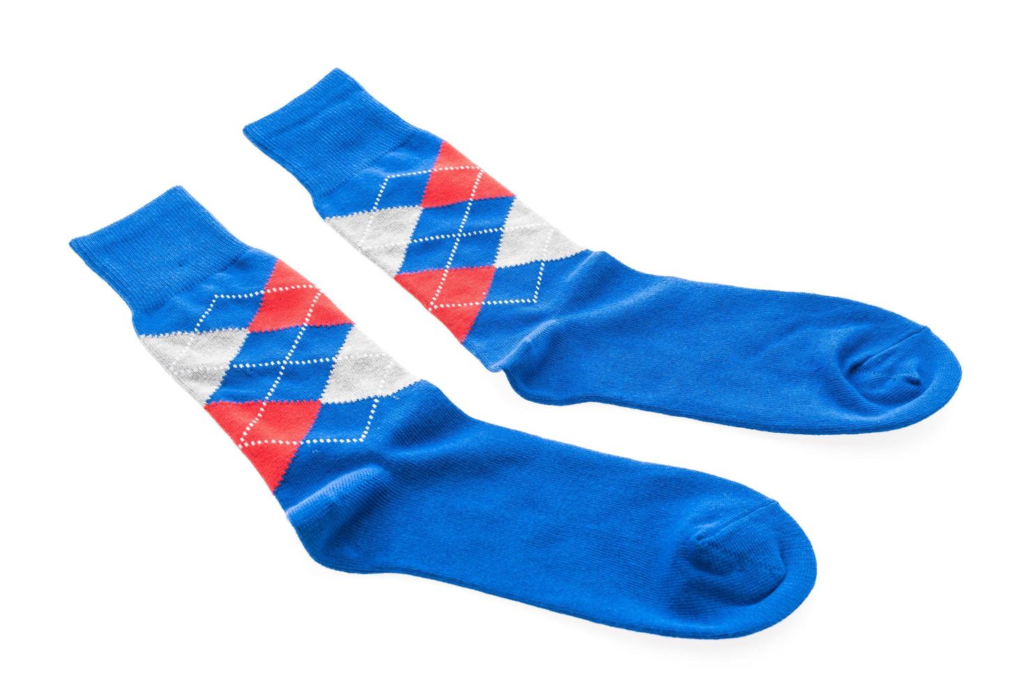 Sock isolated on white photo
