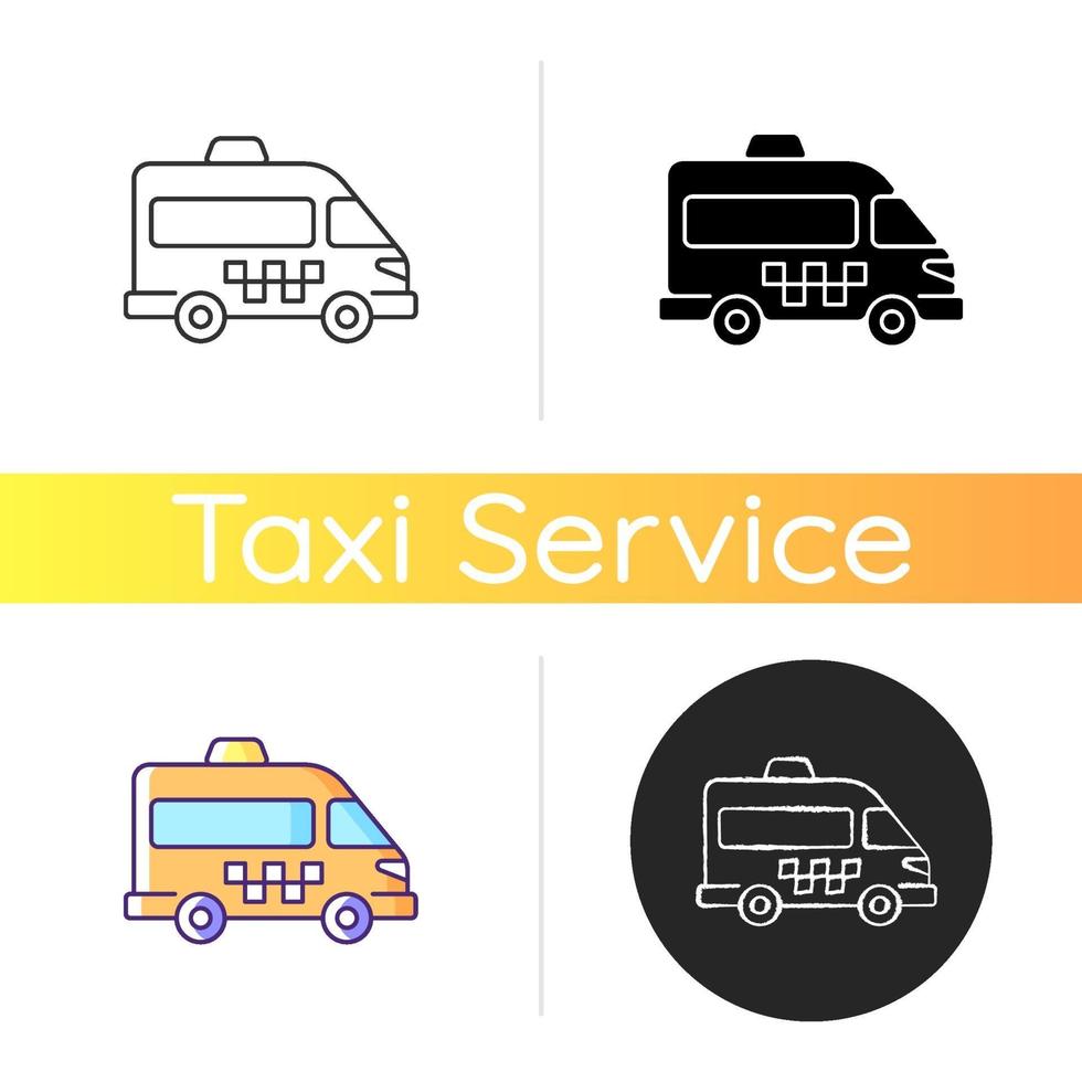 Shuttle buses icon vector