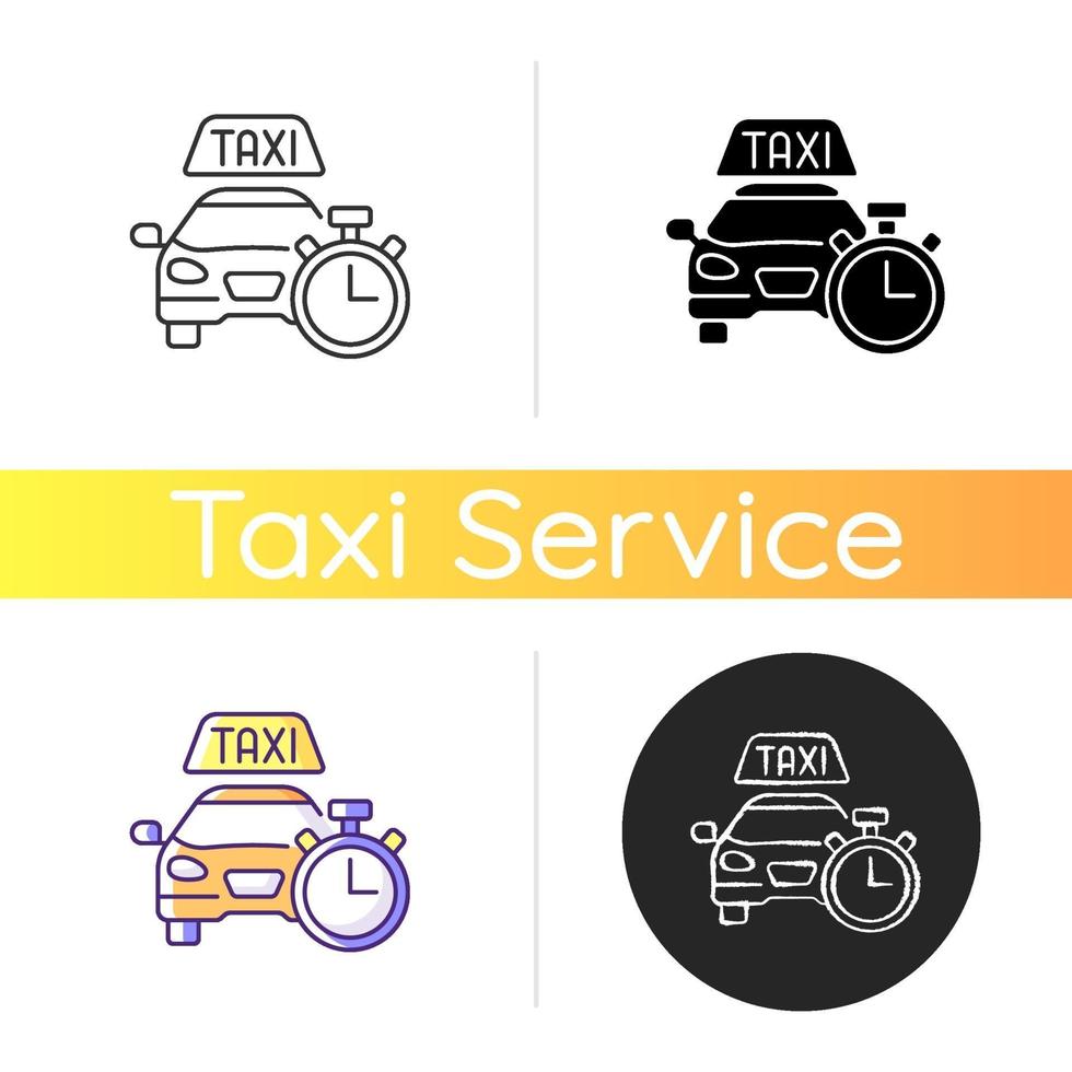 Immediate availability icon vector