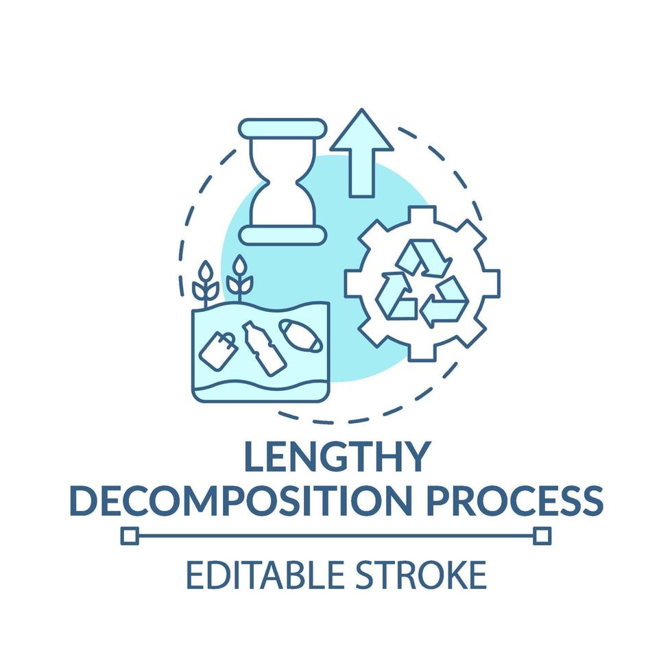 Lengthy process concept icon 2164973 Vector Art at Vecteezy