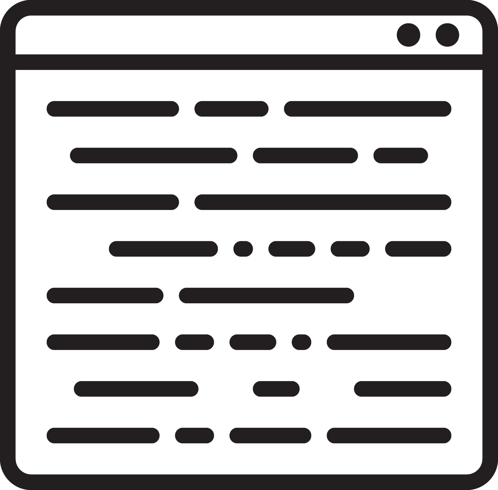 Line icon for program 2165443 Vector Art at Vecteezy