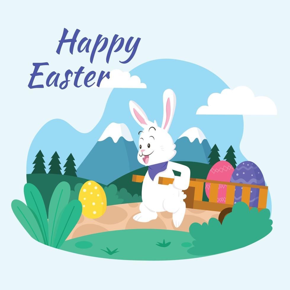 Happy Easter Day Design vector