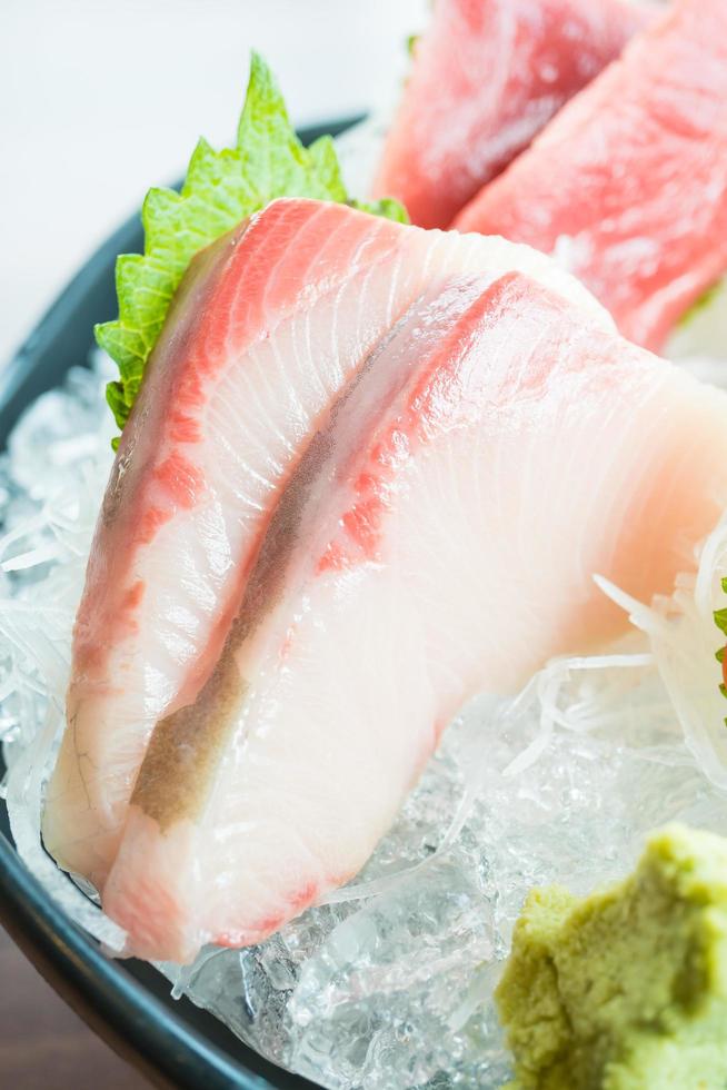 Raw fresh sashimi photo