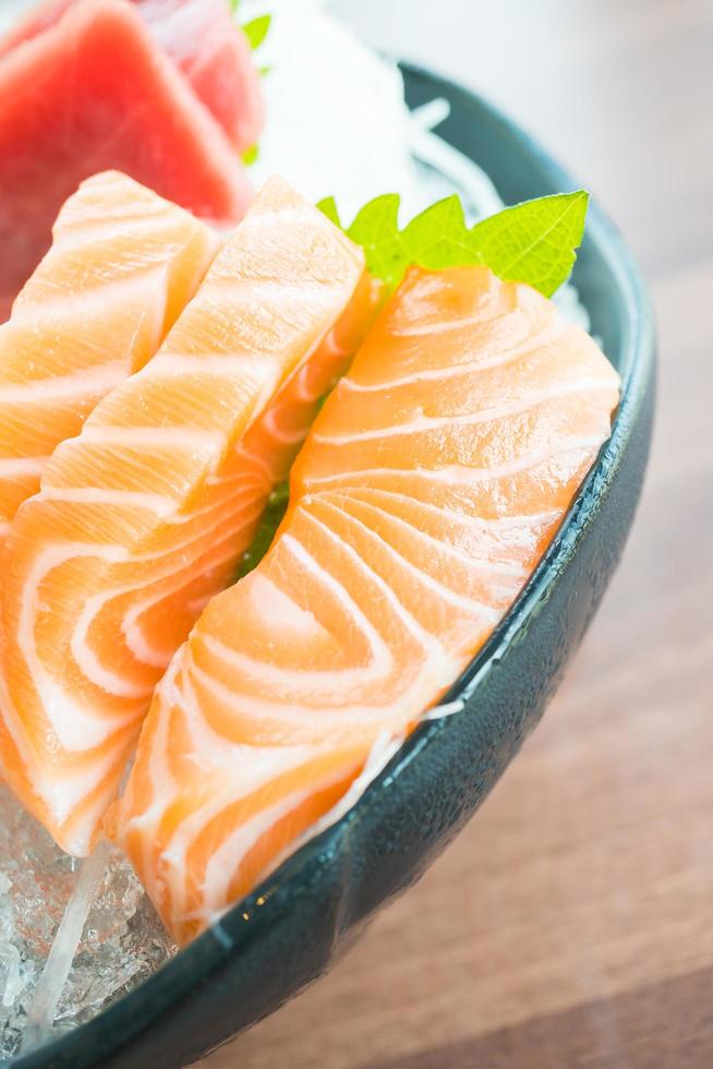 Raw fresh sashimi photo